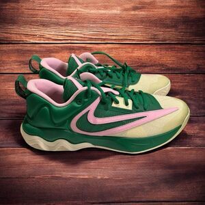Nike Giannis Immortality 3 Men's 11.5 DZ7533-300 Green Pink Basketball Shoes